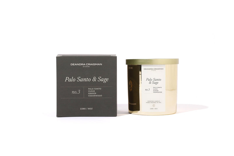 PALO SANTO & SAGE CANDLE