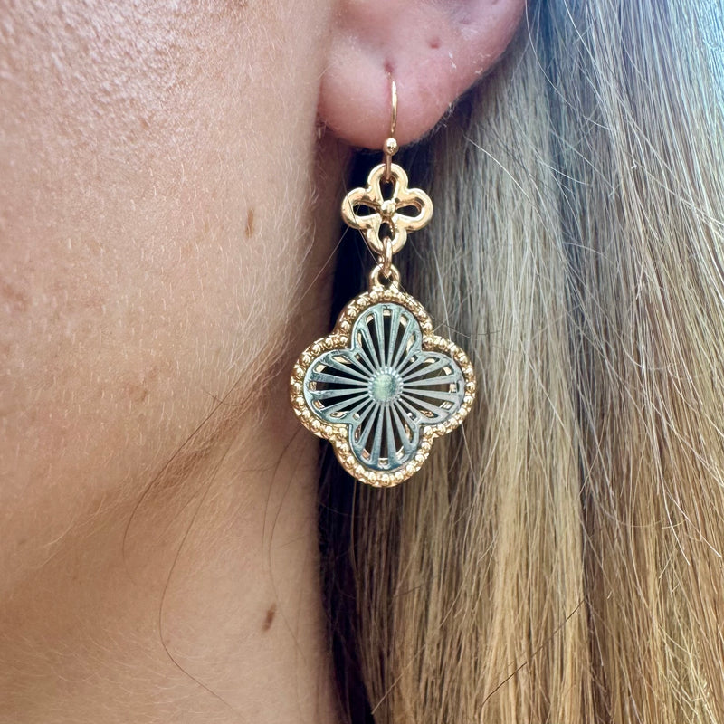 WANDER LUCK CLOVER EARRINGS