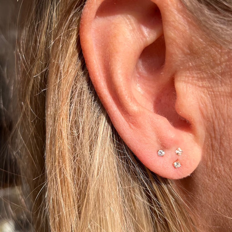 DIAMOND SPARK STUDS