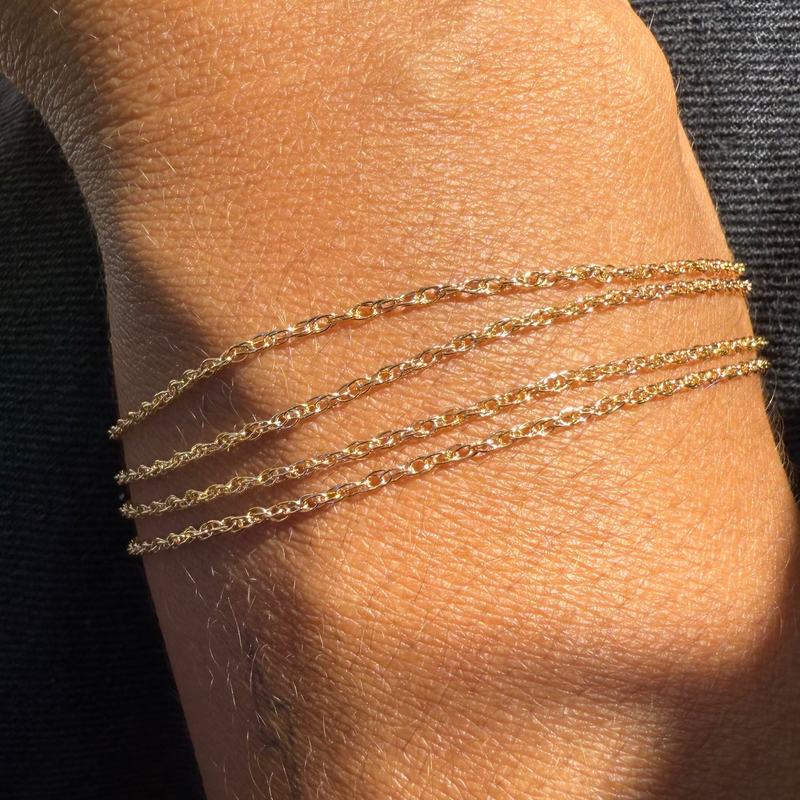 GOLD FILL FOREVER BRACELETS