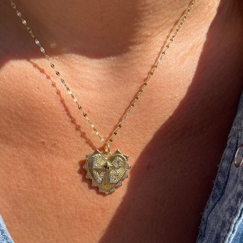 RADIANT HEART NECKLACE
