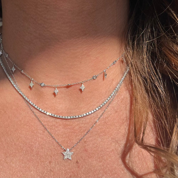 Serena diamond necklace Clearance