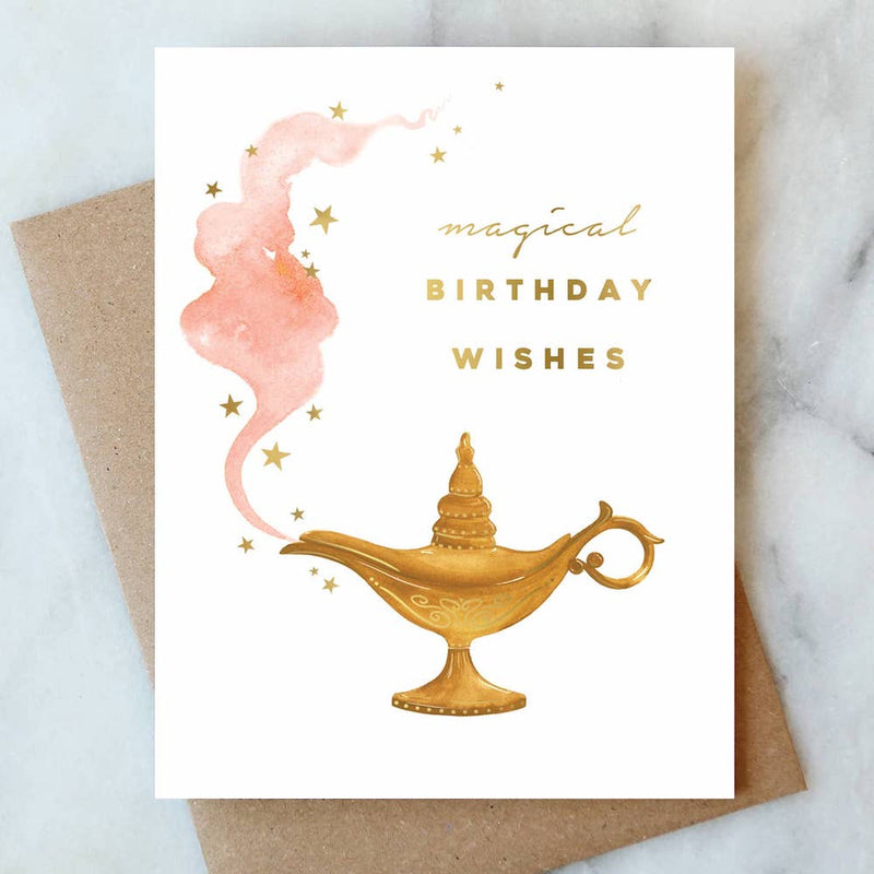 GENIE MAGICAL BIRTHDAY CARD