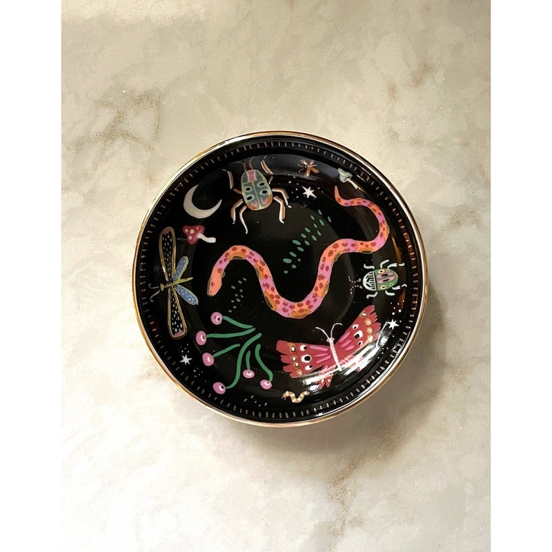 MIDNIGHT GARDEN TRINKET DISH