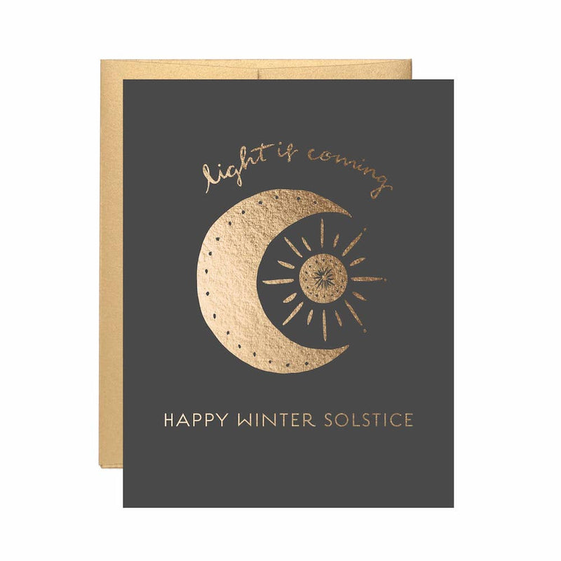LIGHT IS COMING CARD