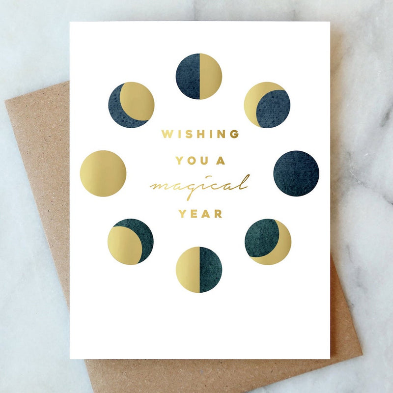 MAGICAL YEAR MOON PHASE CARD