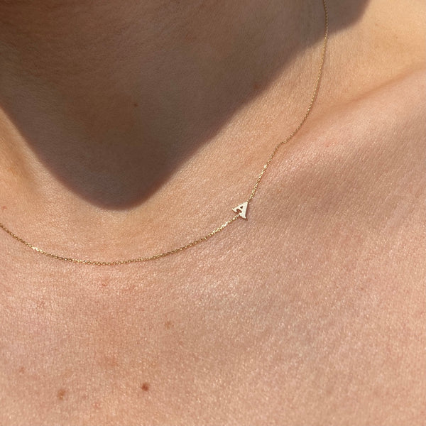 A Initial Necklace