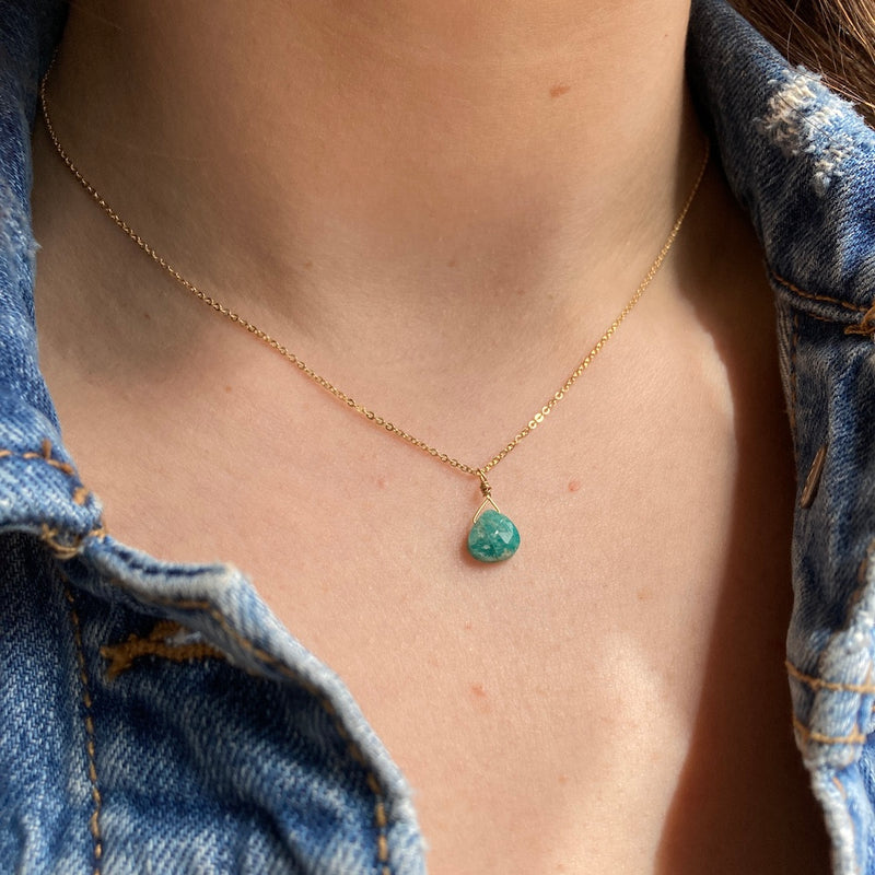 BIRTHSTONE NECKLACE