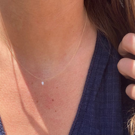 TINY DOTS CLUSTER NECKLACE