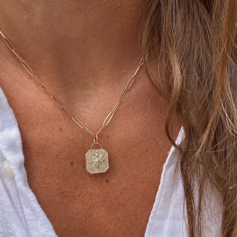 STAR GAZER DIAMOND PENDANT