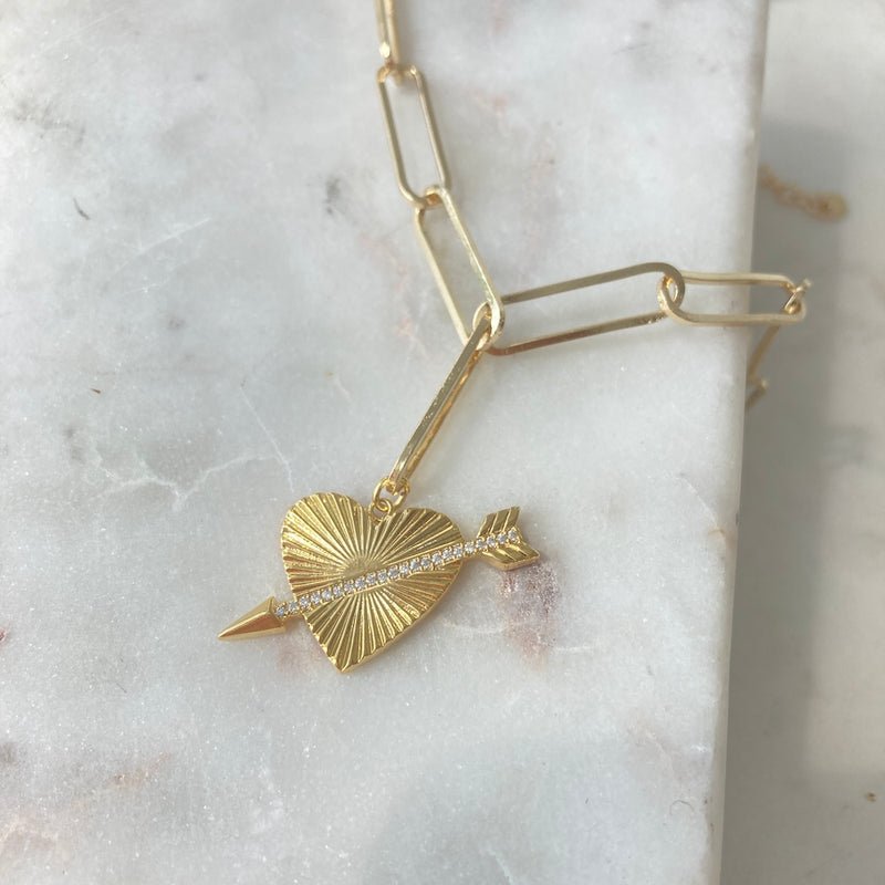HEART & ARROW NECKLACE