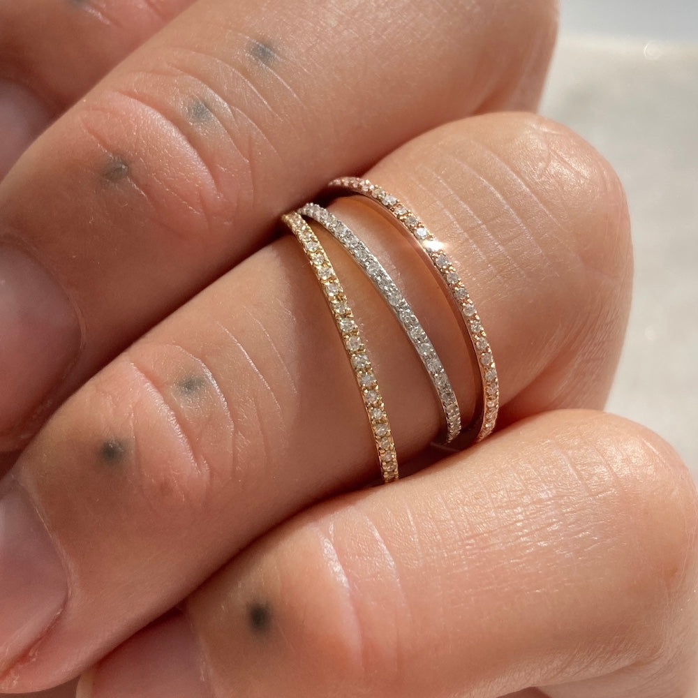 PETITE DIAMOND ETERNITY BAND - Main Image