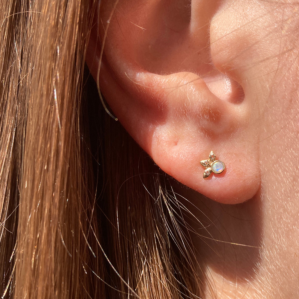 BEATRIX AUSTRALIAN OPAL STUDS