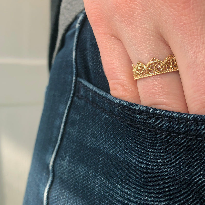BIANCA LACE RING