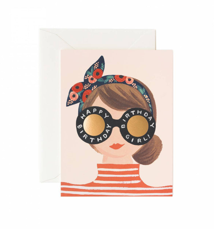 BIRTHDAY GIRL GREETING CARD