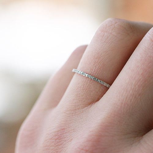 PETITE DIAMOND ETERNITY BAND