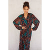 Mood Indigo Button Down Maxi Dress