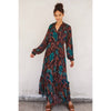 Mood Indigo Button Down Maxi Dress