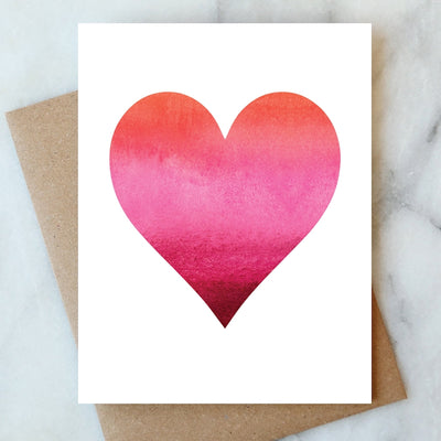 BIG HEART LOVE CARD