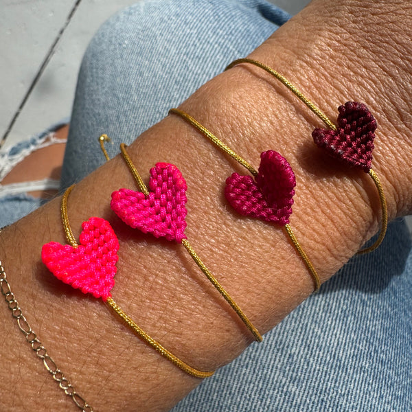 WOVEN HEART BRACELET