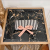 Couture Jewelry Roll, Medium, Striped