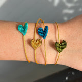 WOVEN HEART BRACELET