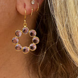 GEM WREATH EARRINGS