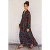 Mood Indigo Button Down Maxi Dress