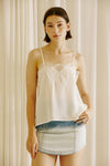 ST1211A-1- LACE CAMI TANK TOP