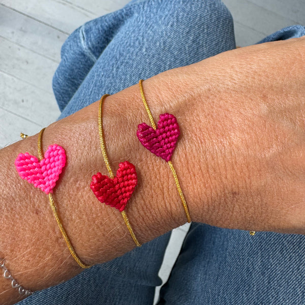 WOVEN HEART BRACELET