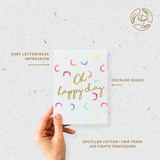 Oh Happy Day | Birthday Celebration Greeting Card