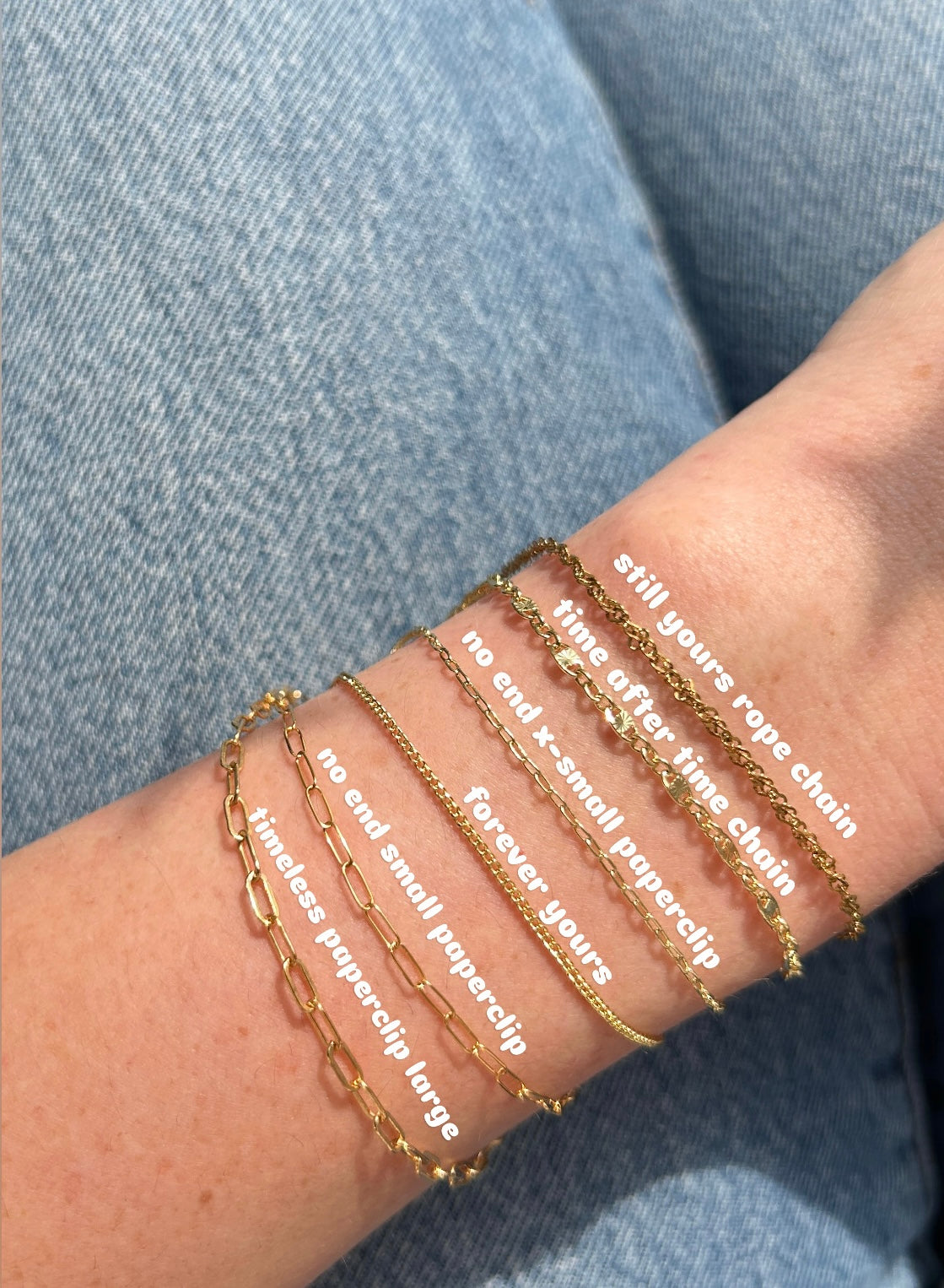 GOLD FILL FOREVER BRACELETS - KDJ