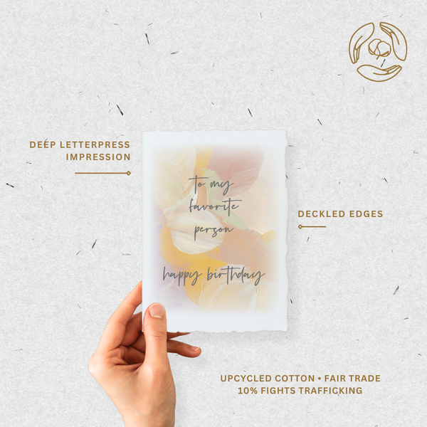 Favorite Person Happy Birthday | Greeting Card