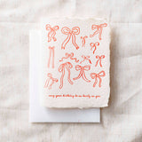 Lovely Birthday Bows | Birthday Celebration Greeting Card