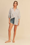 MMT549     STRIPED BUTTON DOWN SHIRTS
