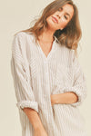MMT549     STRIPED BUTTON DOWN SHIRTS