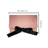 Large Jewelry Roll, Travel Pouch, Pink/Blush