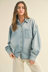 T3144   BUTTONDOWN DENIM SHIRTS