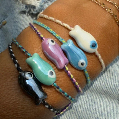 MINNOW BRAIDED BRACELET