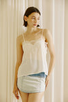ST1211A-1- LACE CAMI TANK TOP