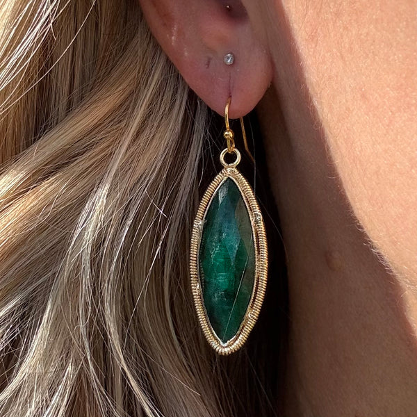 NAVETTE EARRING