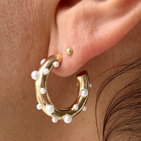 CAMILLA HOOP EARRINGS