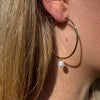 HALO PEARL HOOPS