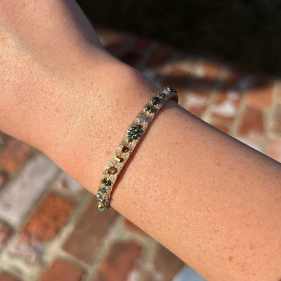 GEMS & THREADS BRACELET