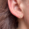 OPEN HEART STUDS