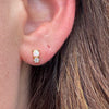 OPAL & CZ STUDS