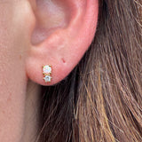 OPAL & CZ STUDS