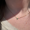 ONE LOVE EMERALD FORZENTINA NECKLACE