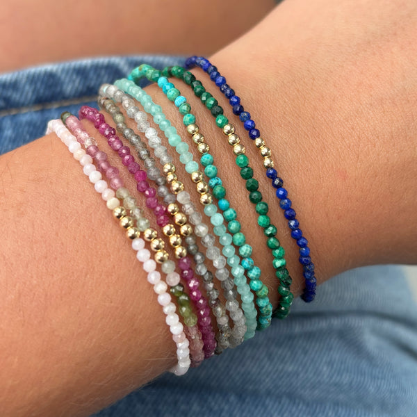 THREE WISHES BEADED BRACELET
