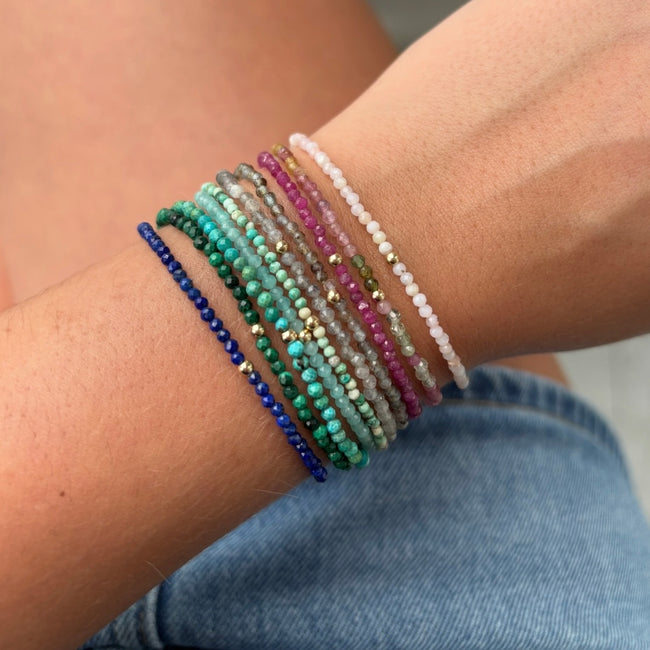 THREE WISHES BEADED BRACELET